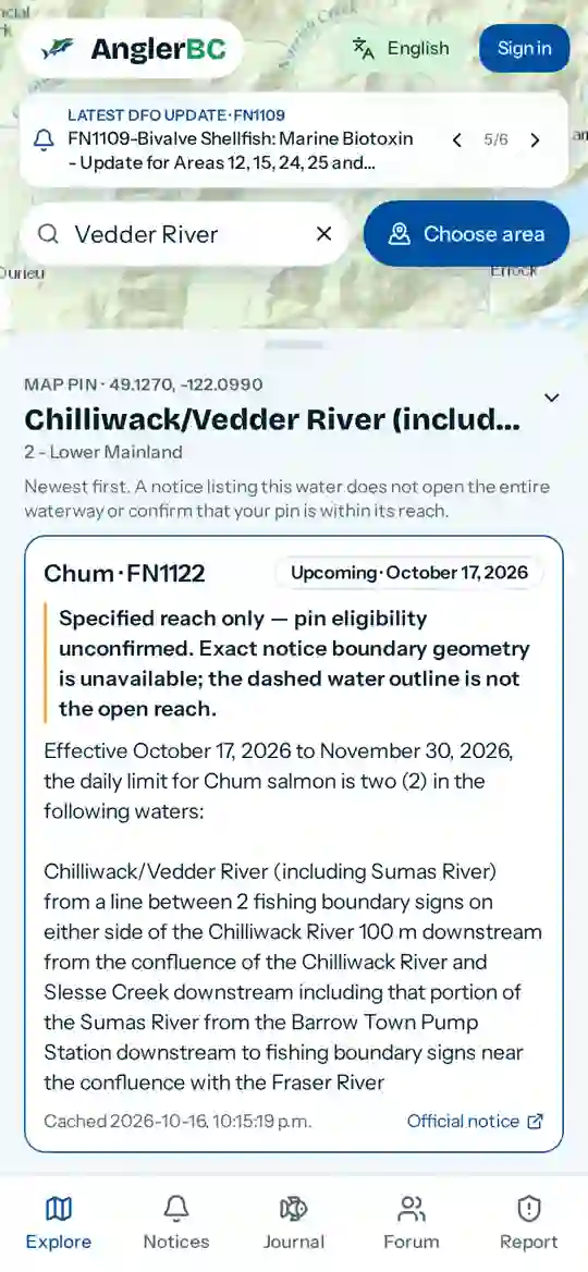 Water-specific rules